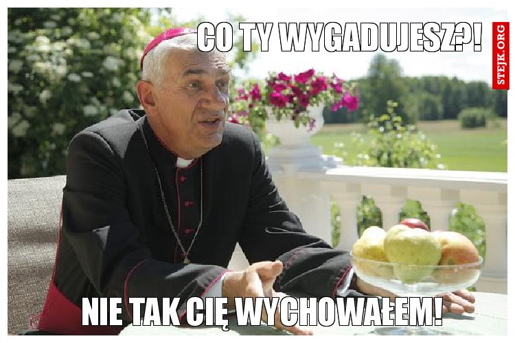 Co ty wygadujesz?!