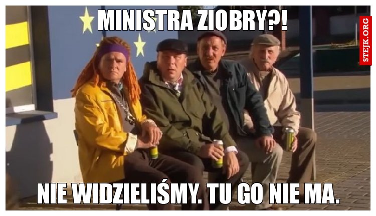 Ministra Ziobry?!