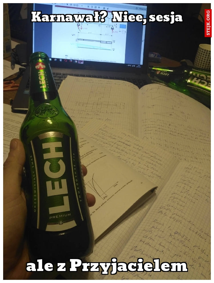 Karnawał?  Niee, sesja