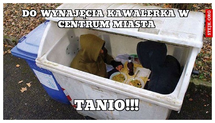 Do wynajęcia kawalerka w centrum miasta