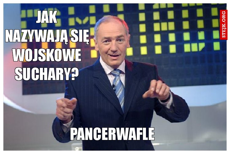 Jak nazywają się wojskowe suchary?