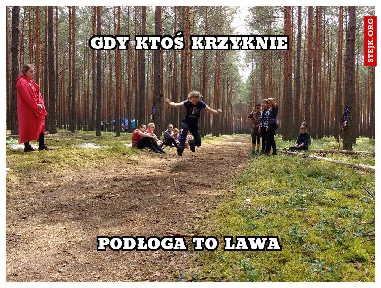 Gdy ktoś krzyknie