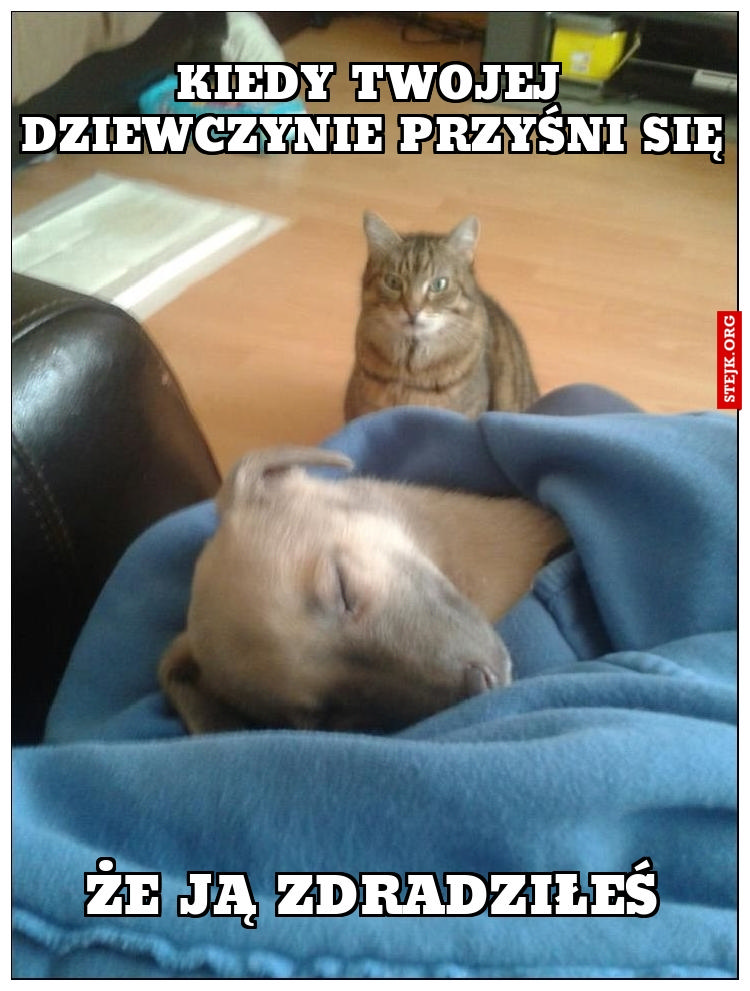 Kiedy Twojej dziewczynie przyśni się