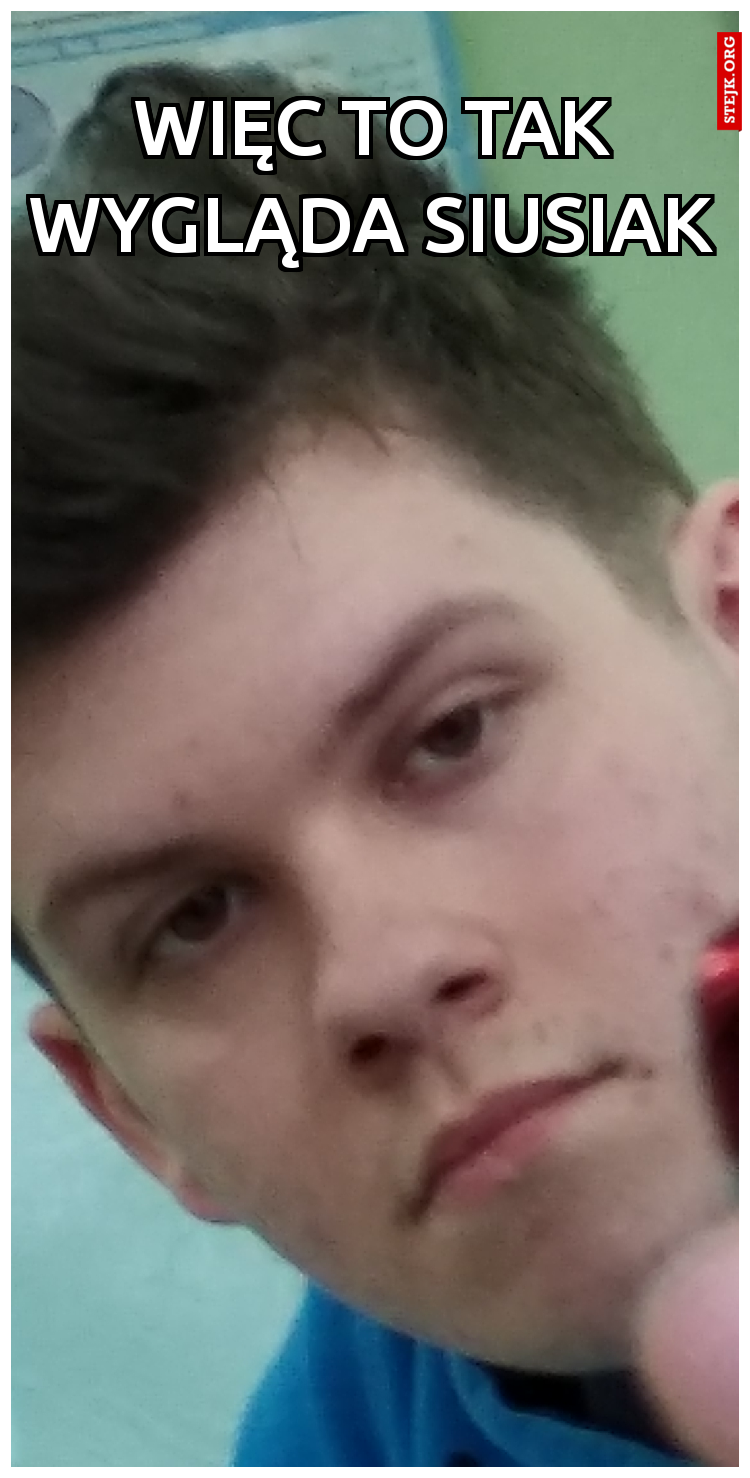 Więc to tak wygląda siusiak