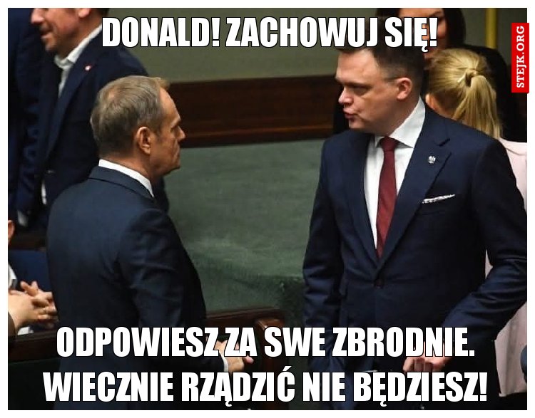 Donald! Zachowuj się!