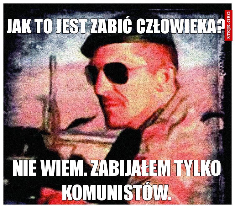 Jak to jest zabić człowieka?