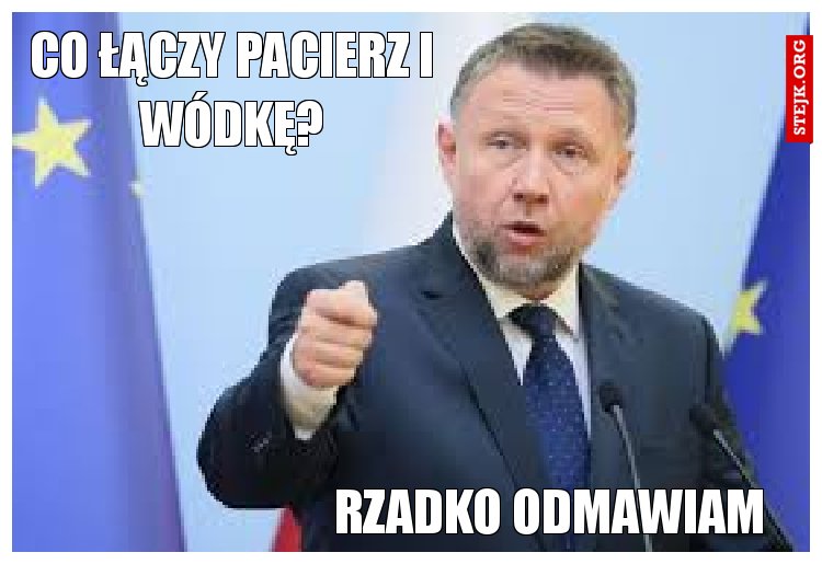 Co łączy pacierz i wódkę?
