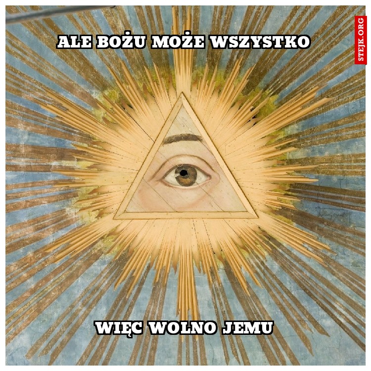 ale bożu może wszystko