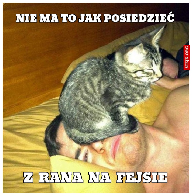 Nie ma to jak posiedzieć