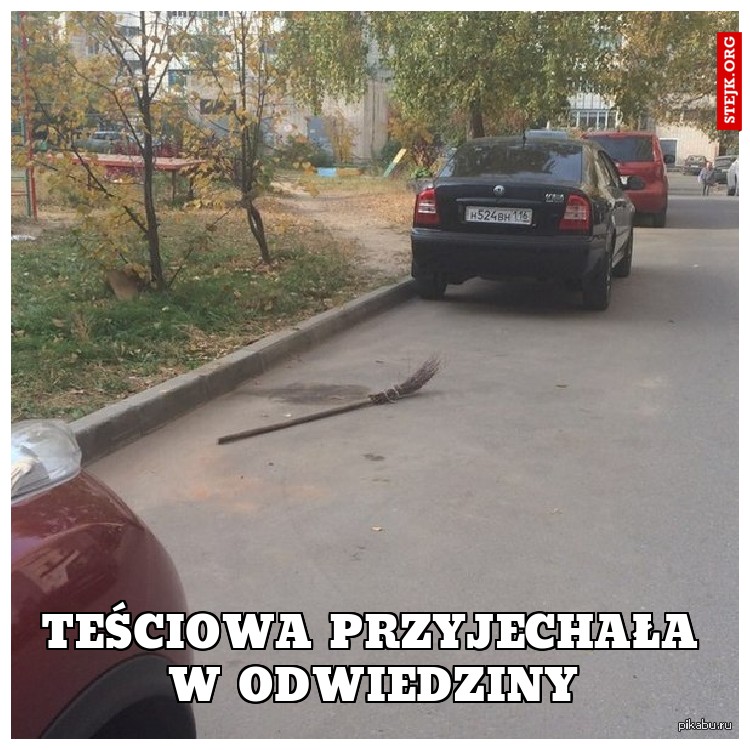 Teściowa przyjechała w odwiedziny