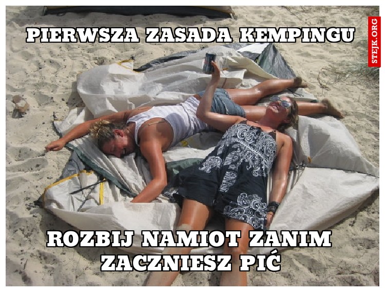 Pierwsza zasada kempingu