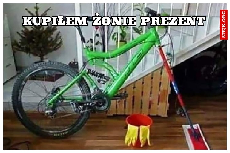 Kupiłem żonie prezent