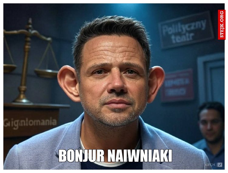 Bonjur naiwniaki