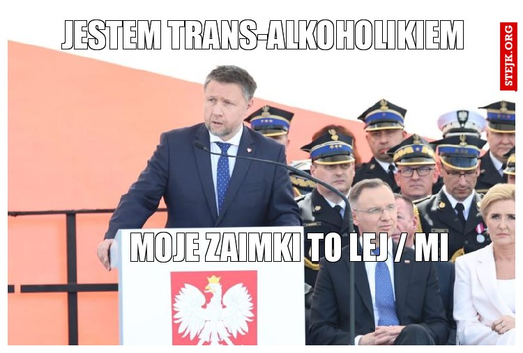 Jestem trans-alkoholikiem